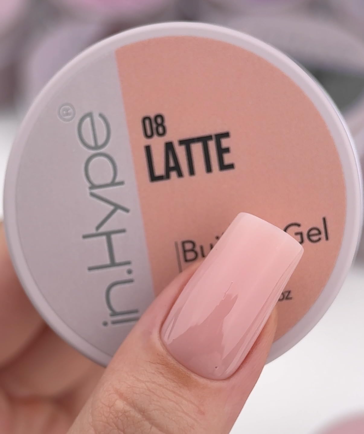 IN.HYPE application on form being sculpted to create extension with controlled hold