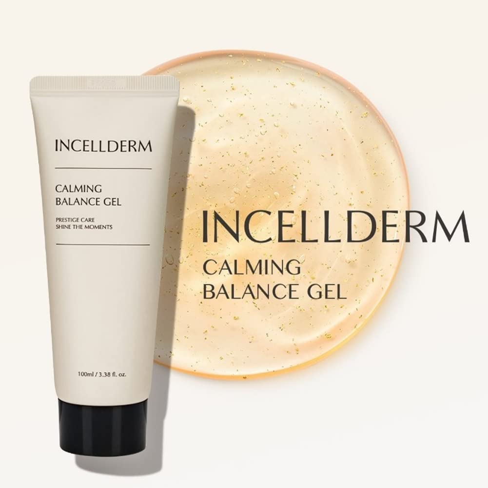 INCELLDERM 100ml tube next to common items for scale and travel-friendly size