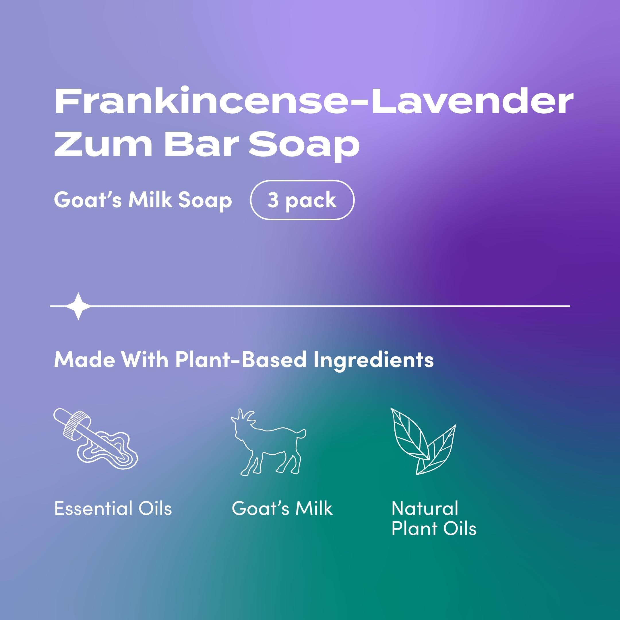Indigo WildZum close-up of soap texture highlighting creamy goat milk lather