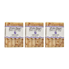 Indigo Wild Zum Bar front packaging showing the patchouli scent benefit