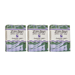 Indigo Wild Zum front packaging showing three bars and product benefits