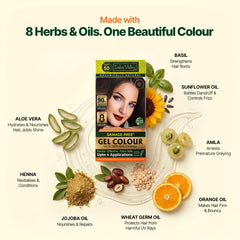 INDUS VALLEY mixed gel in bowl ready to apply, demonstrating easy preparation