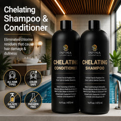 INFINA ESSENTIALS conditioner creamy texture highlighting hydration and smoothing benefits
