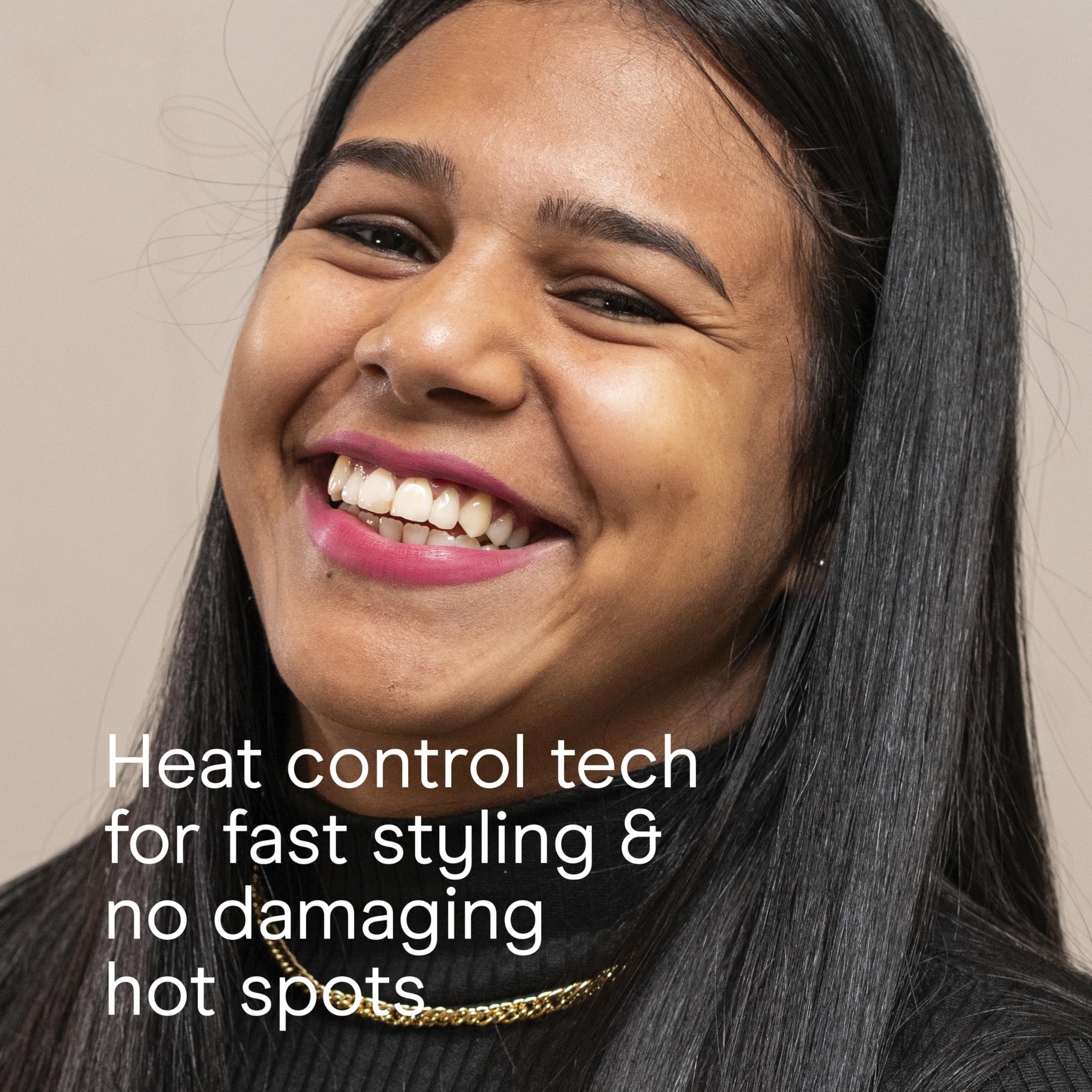 INFINITIPRO by Conair floating plate detail for even contact and consistent results
