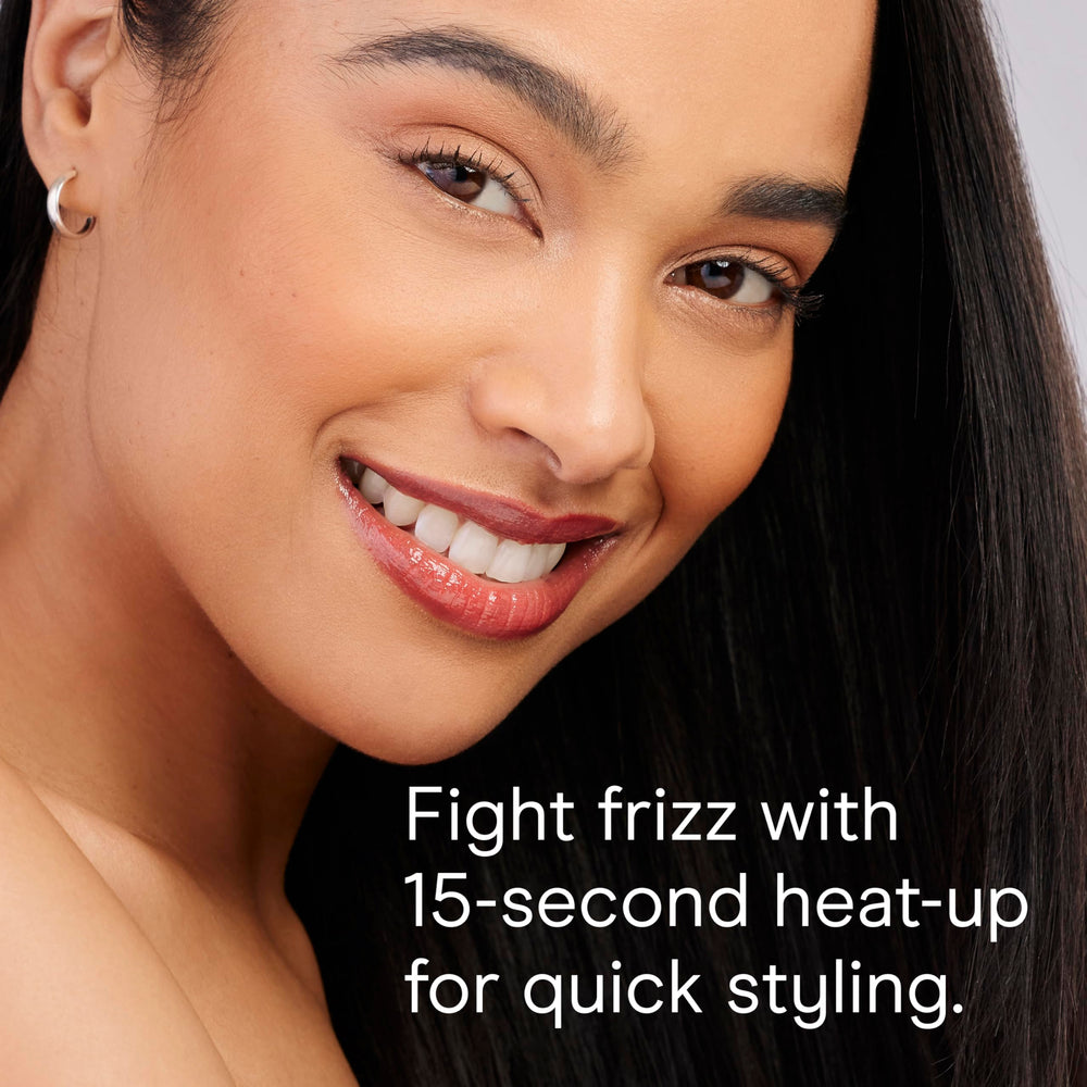 INFINITIPRO BY CONAIR metallic gray finish highlighting durable, easy-clean surface
