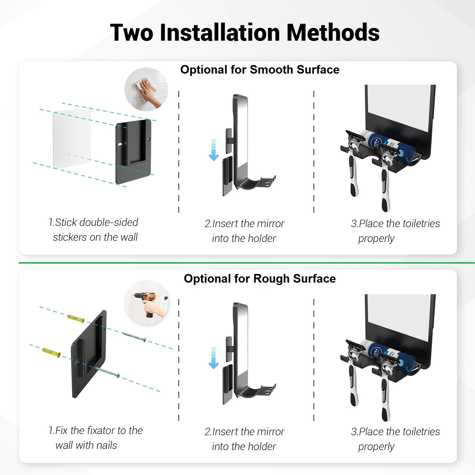 Infitrans swivel joint detail allowing adjustable angle for personalized shaving comfort