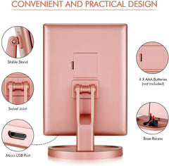 Infitrans folded mirror packed in travel bag benefit portable storage and protection