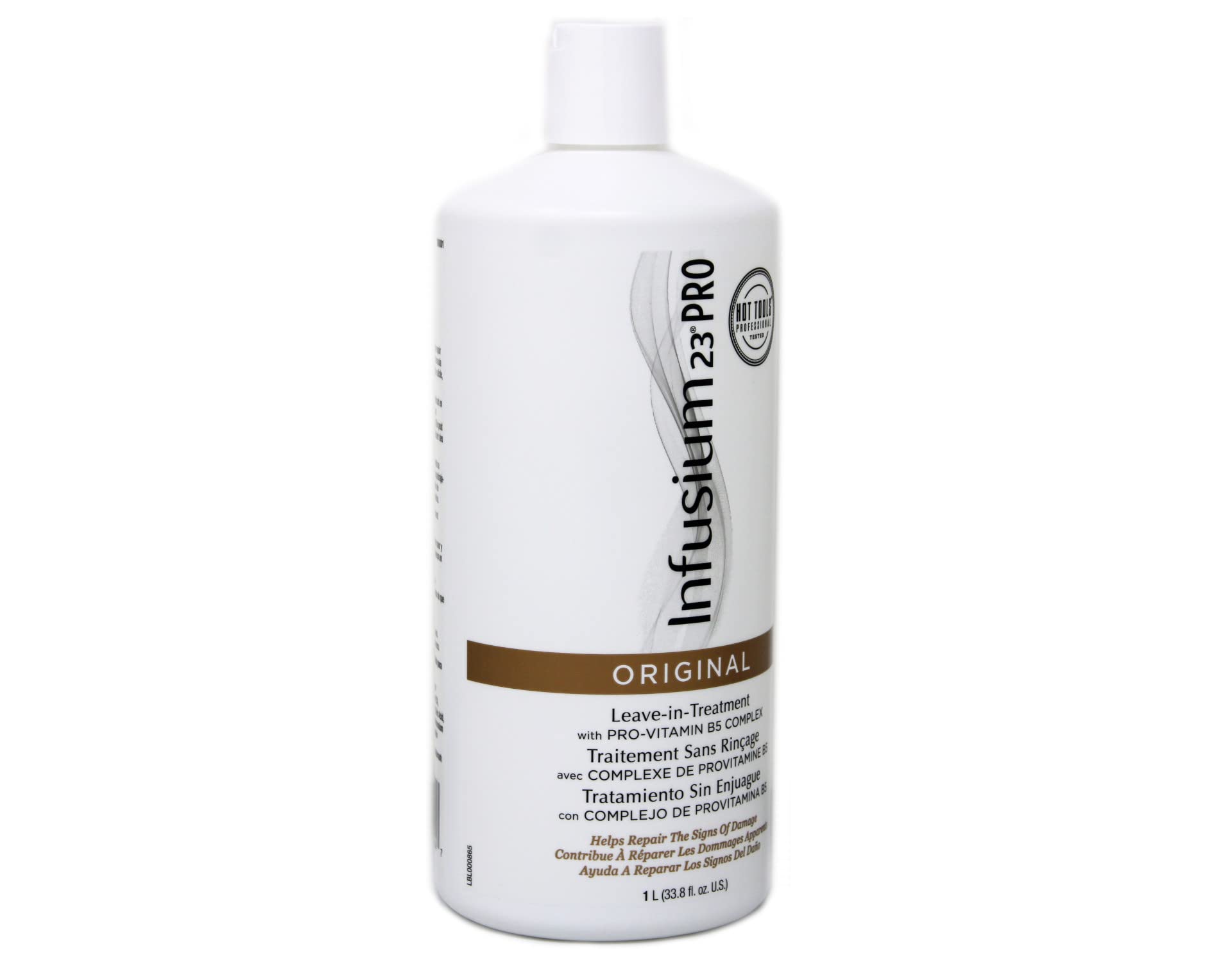 INFUSIUM 23 being applied in shower demonstrating easy detangling and manageability benefit