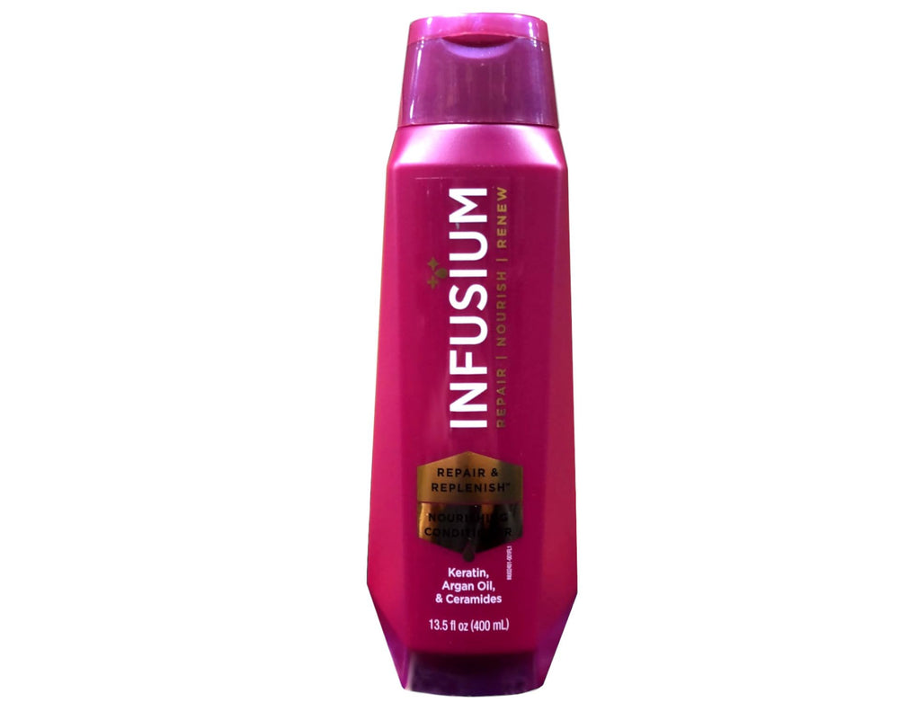 INFUSIUM 23 back label with ingredient list and usage directions