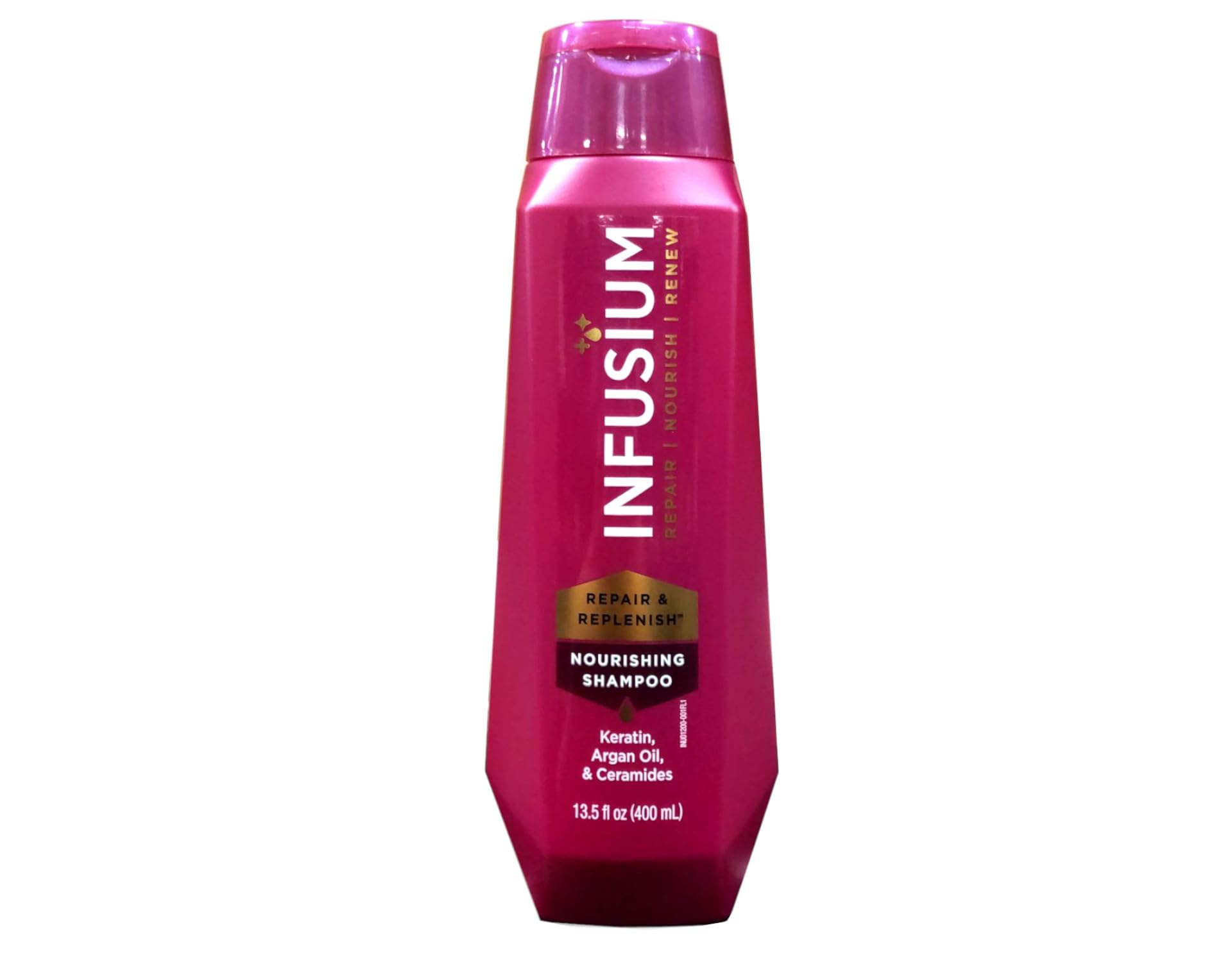 INFUSIUM 23 conditioner applied to ends for detangling and softness