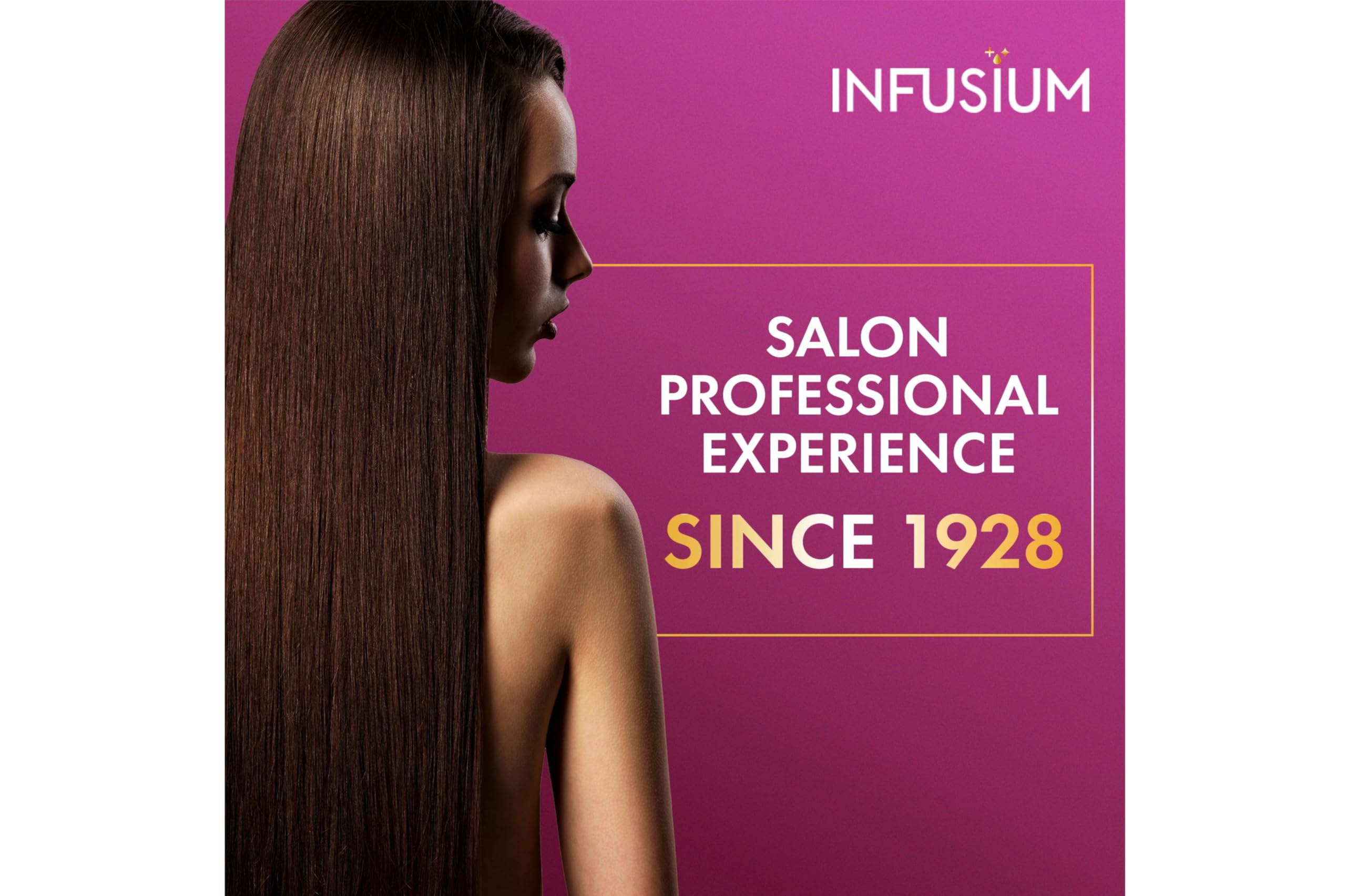 INFUSIUM 23 shampoo pump dispensing gentle cleanser for hydrated hair