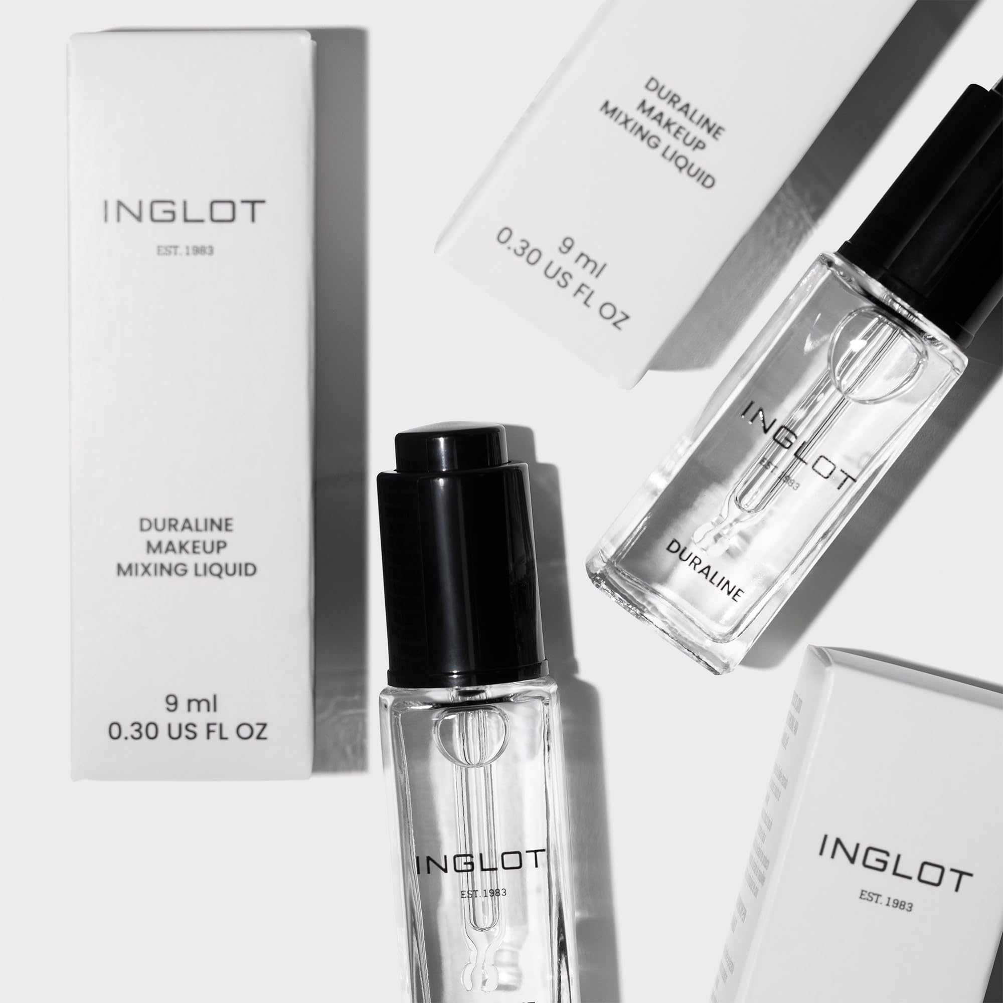Inglot Duraline reviving dried brow pomade to creamy texture and extended use