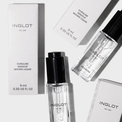 Inglot Duraline reviving dried brow pomade to creamy texture and extended use