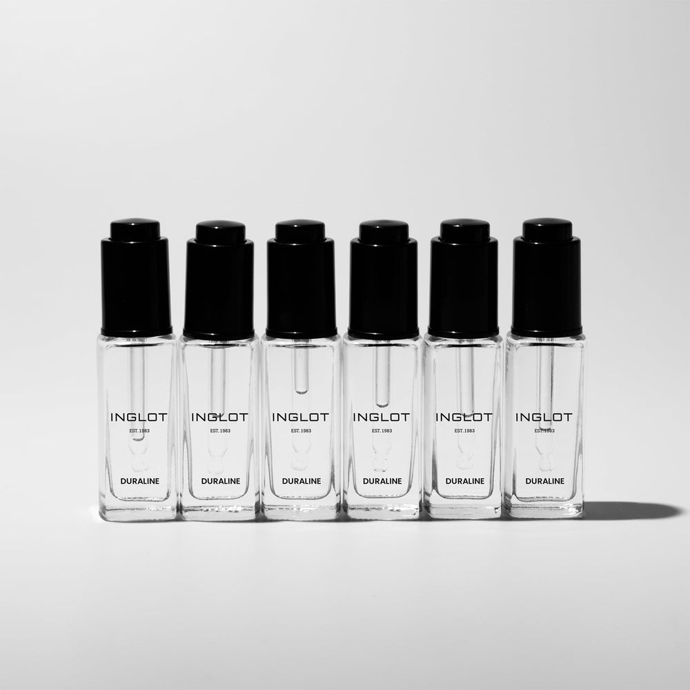 Inglot Duraline waterproof eyeliner on eye illustrating long-wear definition