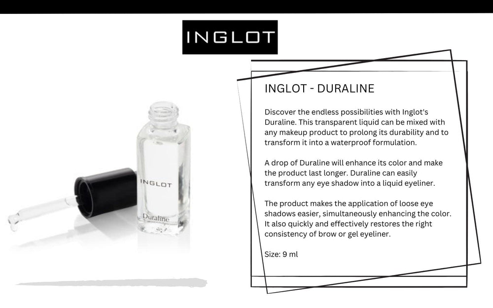The Beauty Box inglot swatches of black 77 and brown 90 illustrating true pigment payoff