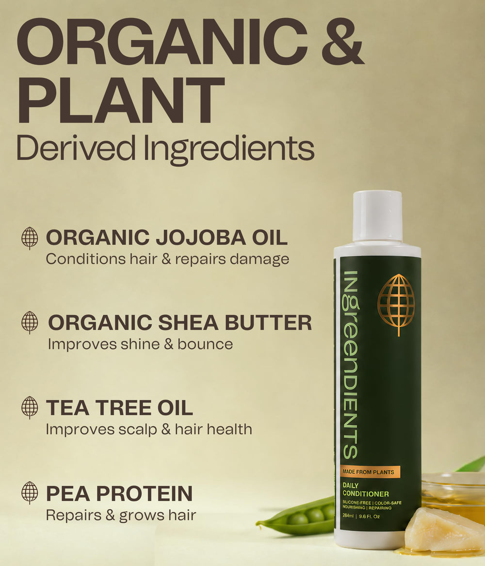 Ingreendients jojoba oil pouring detail showing natural nourishment benefit