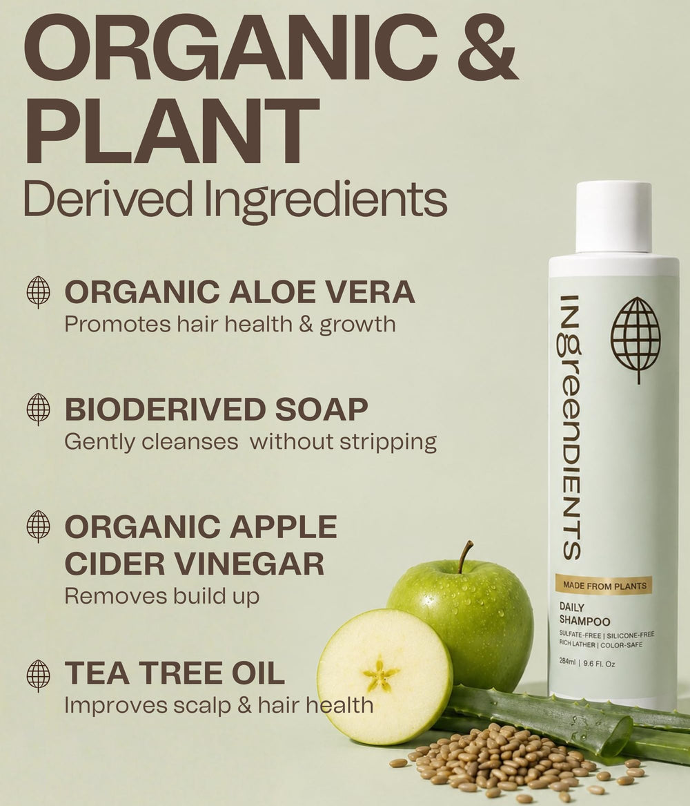 Ingreendients creamy lather texture demonstrating gentle, effective cleanse