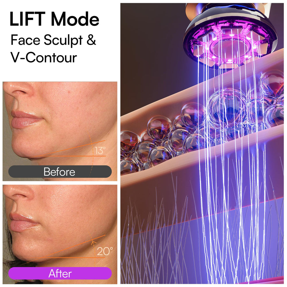 INIA FLARE articulating head close-up showing flexible contact benefit
