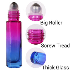 inice gradient thick glass close-up protecting oils from light for longer shelf life