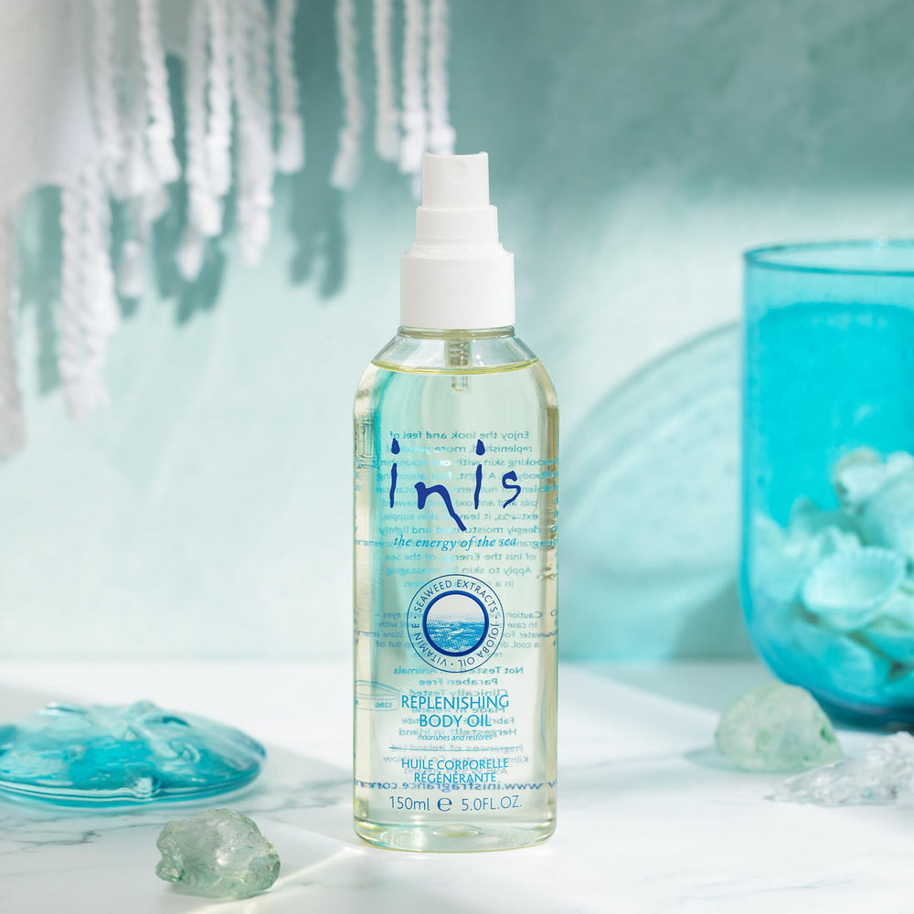 Inis spray nozzle detail demonstrating easy application and convenience