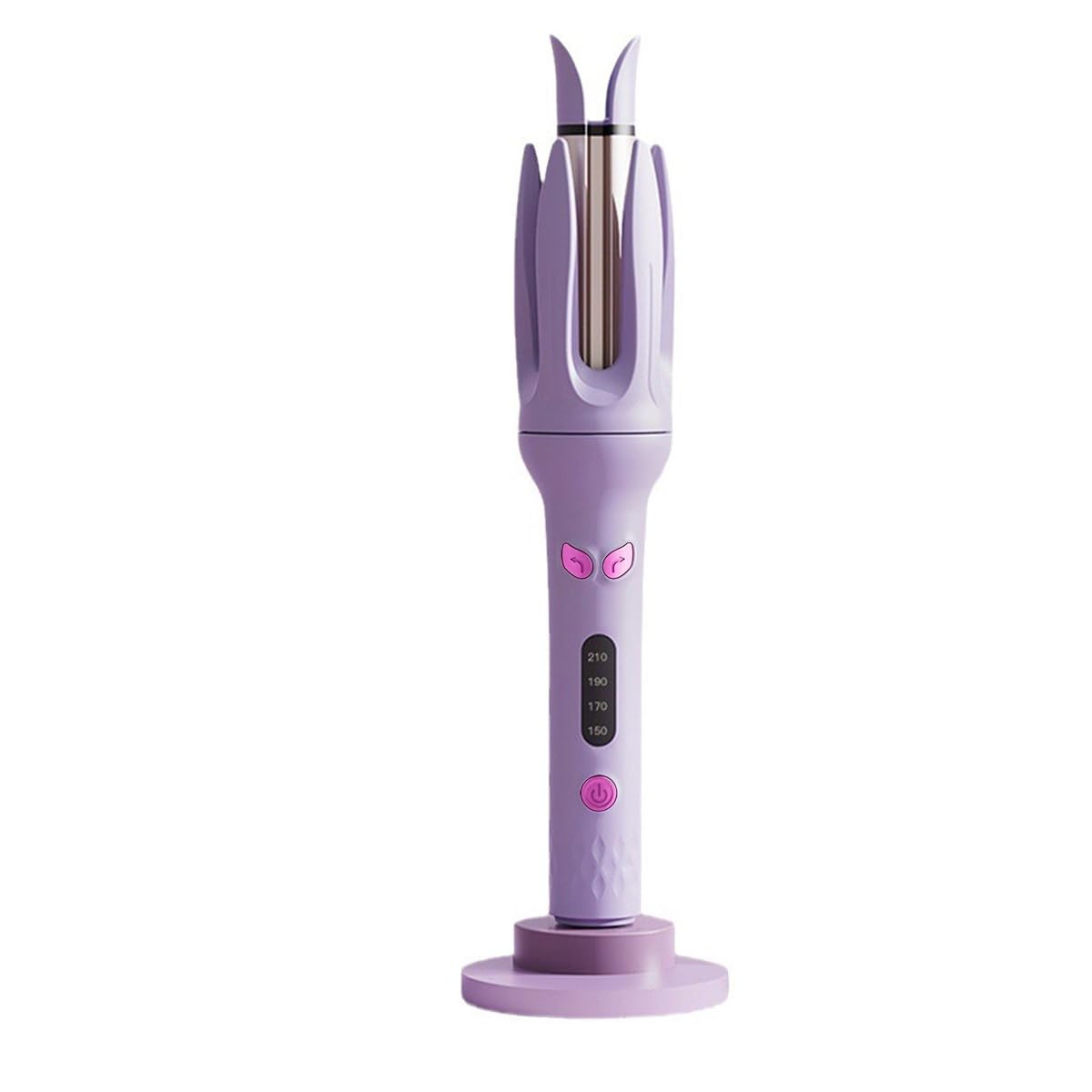 INK-EEZE indicator light and tone control that signals when a curl is set for timing