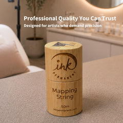 Ink Permanent dispenser cutter detail for quick, clean string length trimming and speed