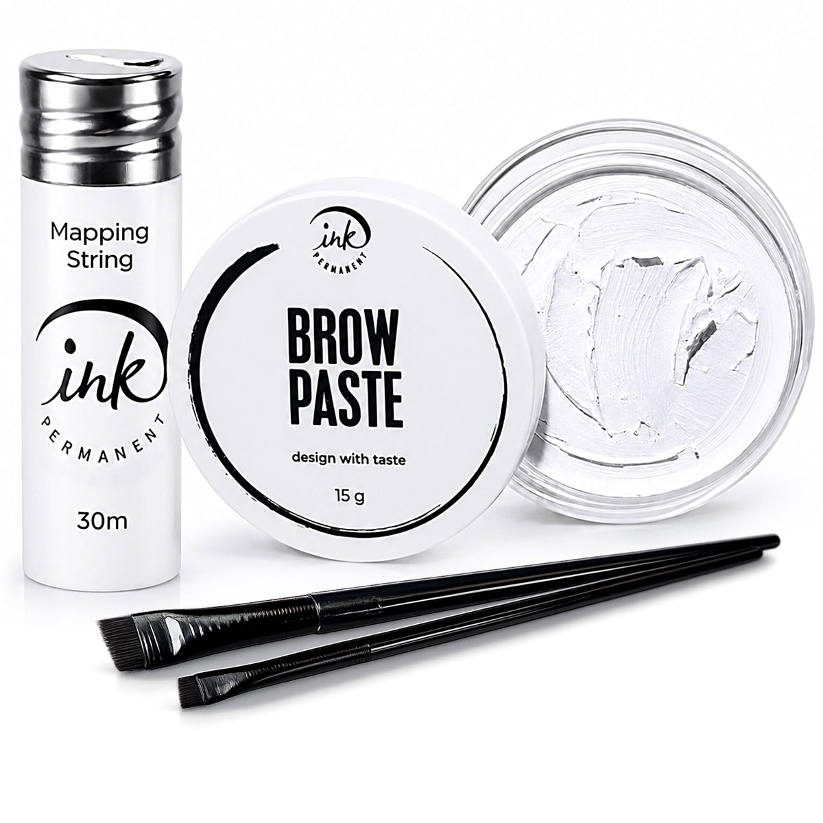 Ink Permanent kit front packaging showing all contents and clear labeling benefit