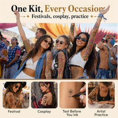 Ink Scribd stencils layout displaying reusable designs for fast application
