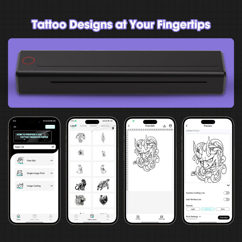 INKin carry case lifestyle station organized for on-the-go artists