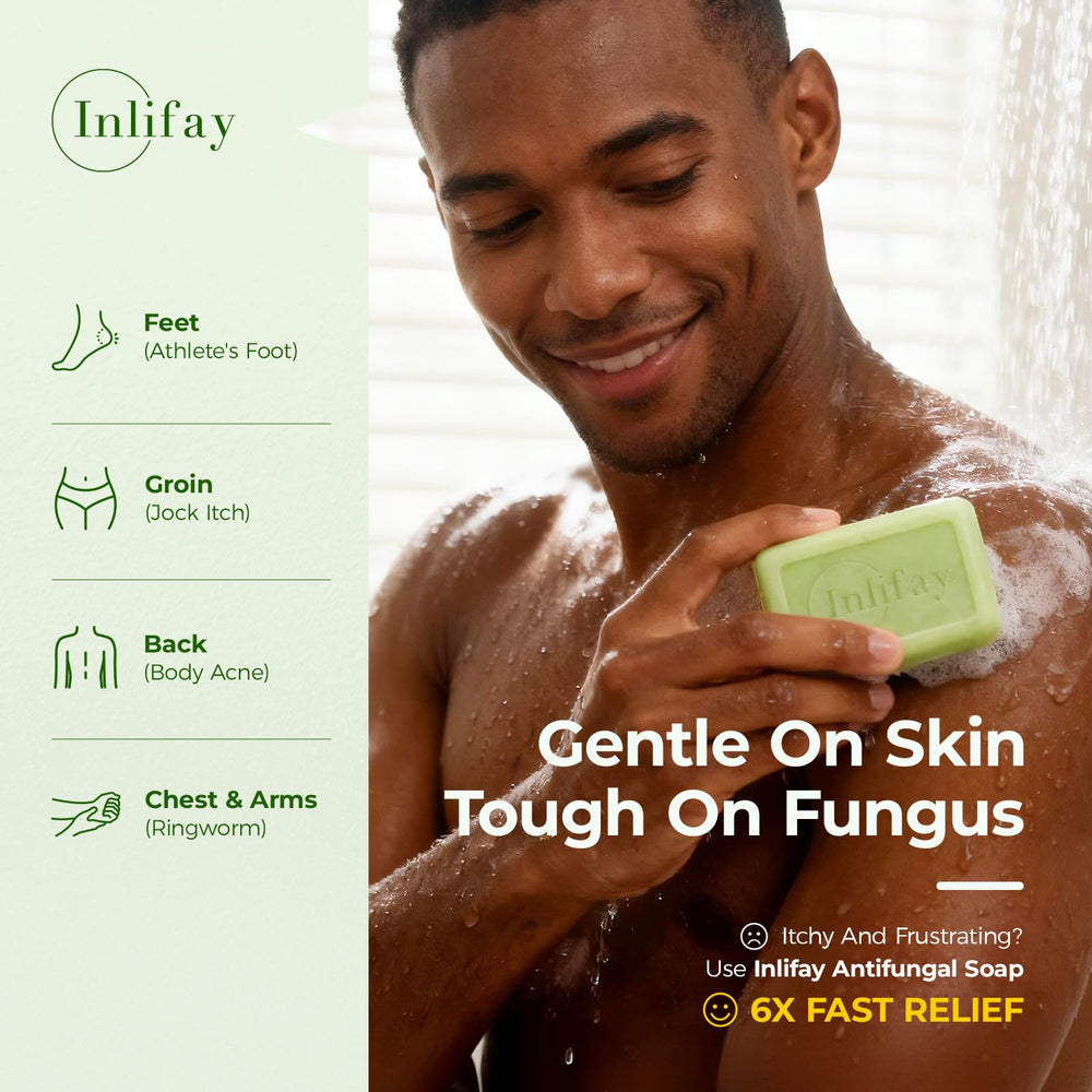 Inlifay close-up lather texture demonstrating gentle cleansing benefit