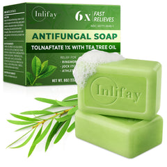 Inlifay front packaging showing antifungal bar and clear usage benefit