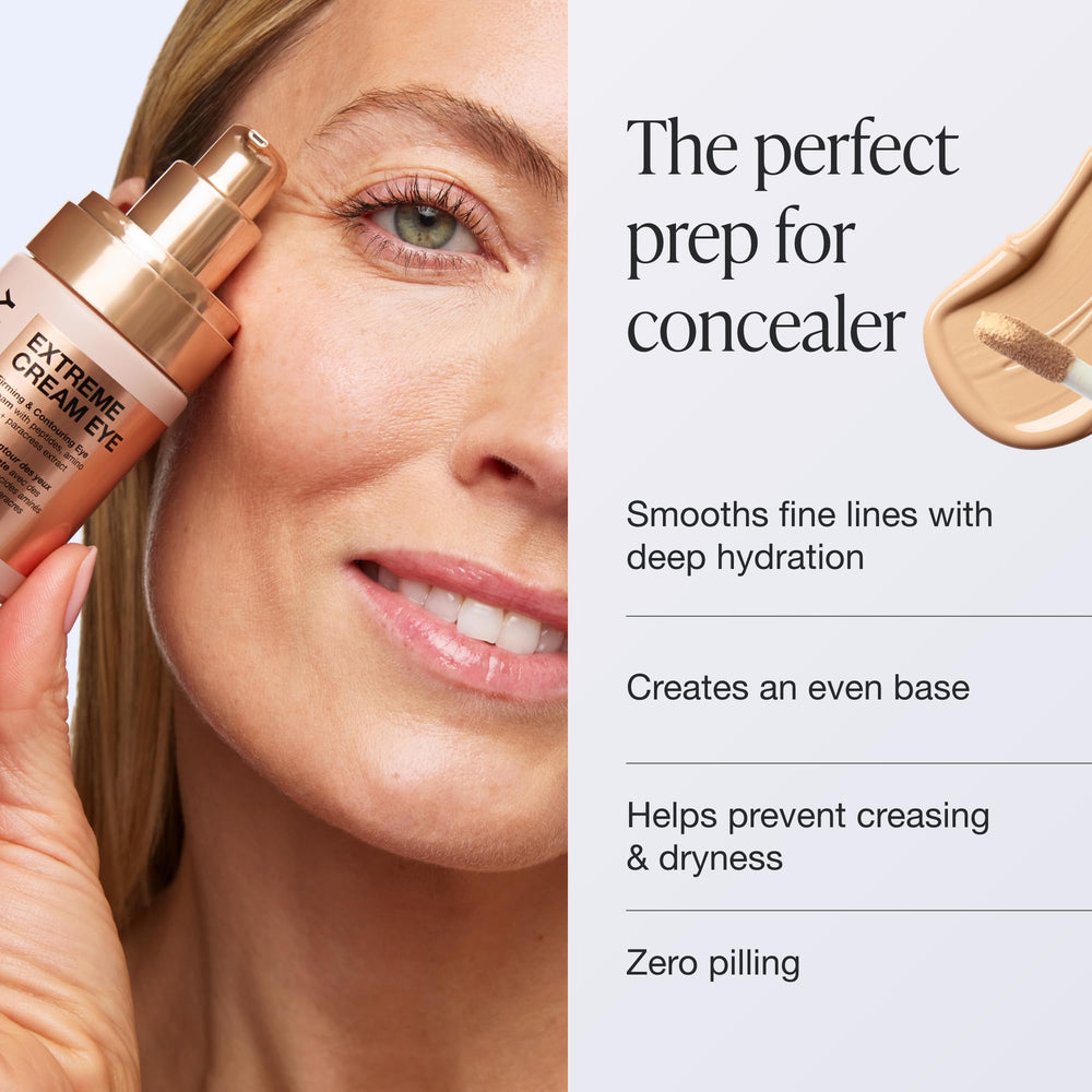 Innbeauty Project ingredients shot with peptides and snow mushroom highlighting firming