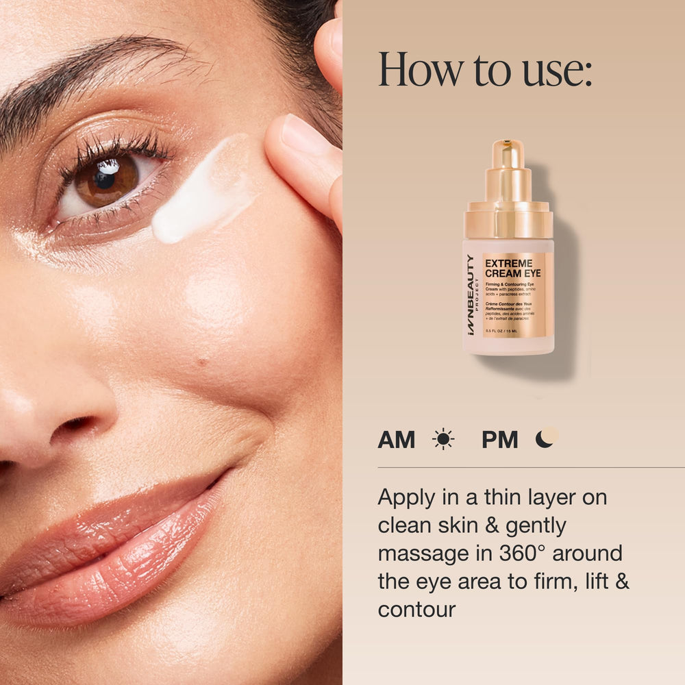 Innbeauty Project makeup base before and after showing improved concealer finish