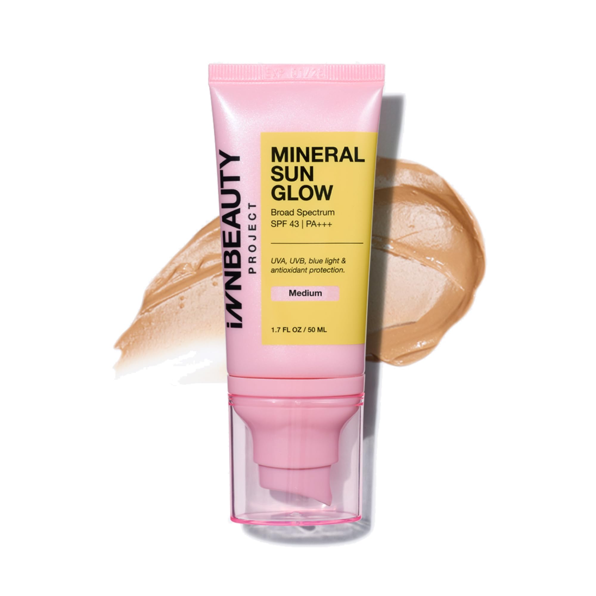 innbeauty project front packaging showing product and SPF benefit