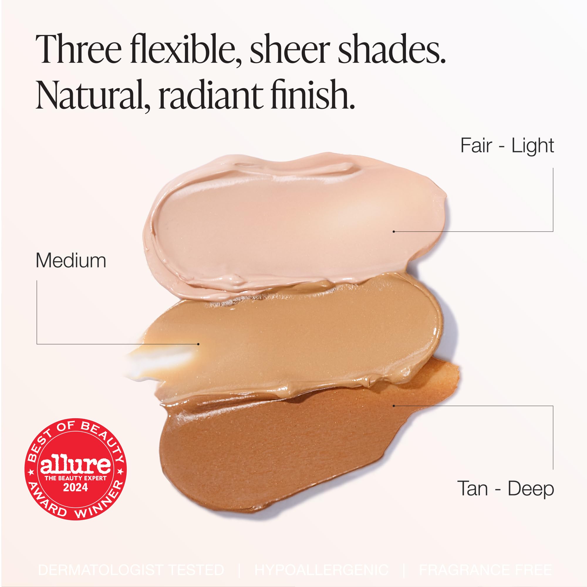 innbeauty project texture swirled from pump showing silky hydrating finish