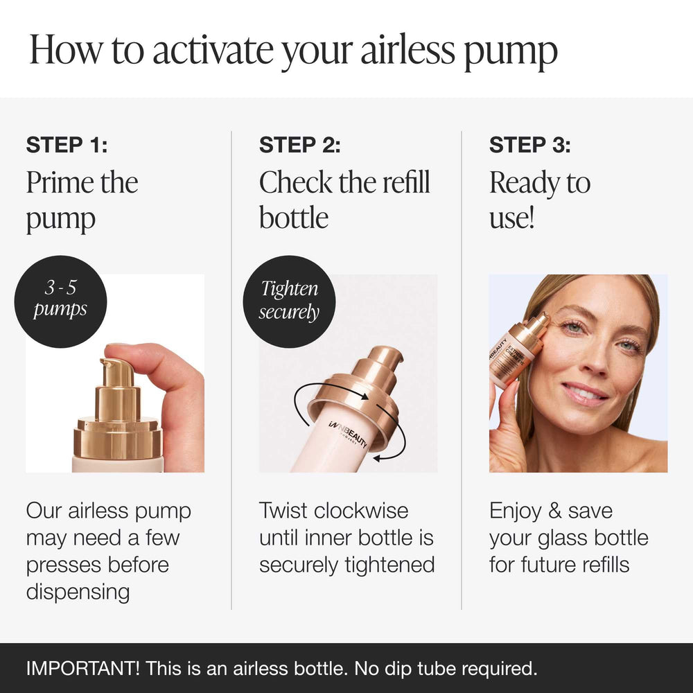 Innbeauty Project refill cartridge removal demonstrating sustainable refill benefit