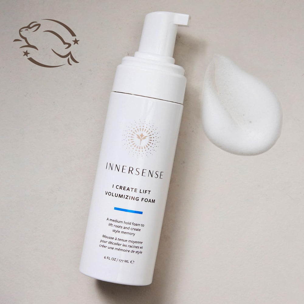 INNERSENSE application on damp hair illustrating easy distribution and root targeting benefit