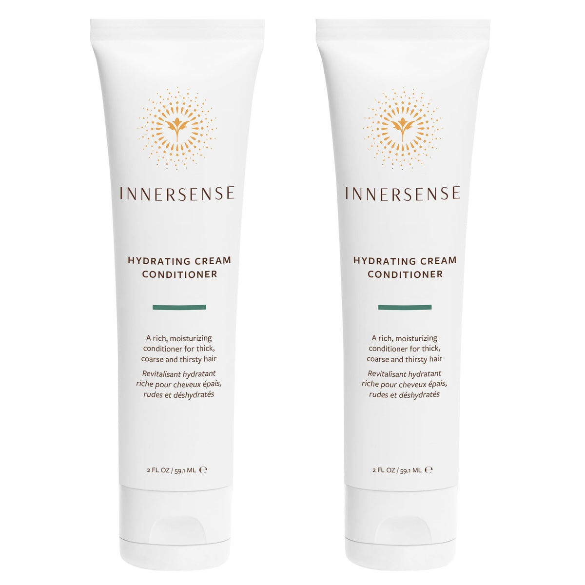 INNERSENSE front bottle view showing label and clean ingredients benefit
