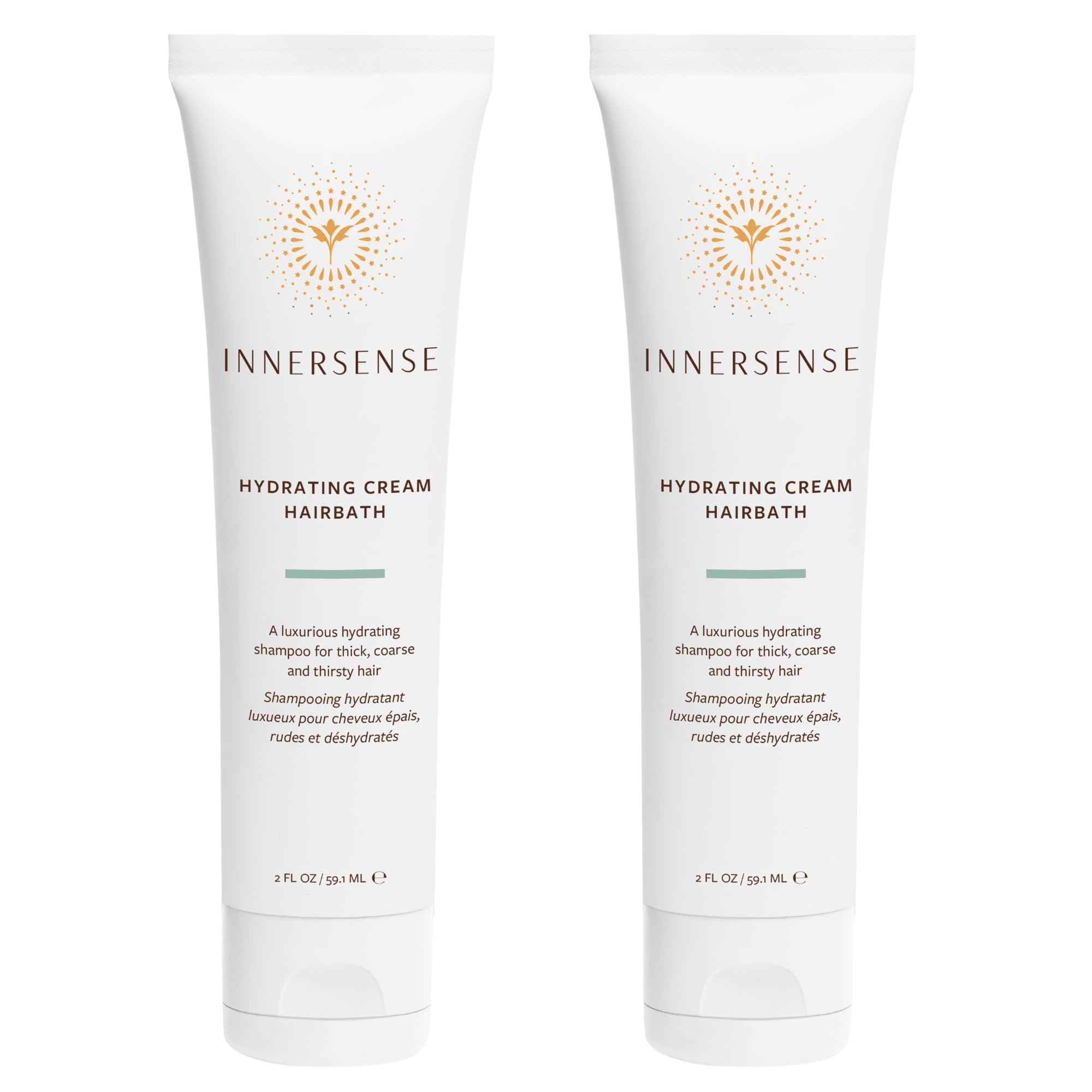 INNERSENSE front packaging showing two 2oz bottles and label for easy recognition