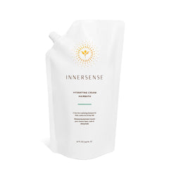 INNERSENSE front view of 32oz refill shows eco refill benefit