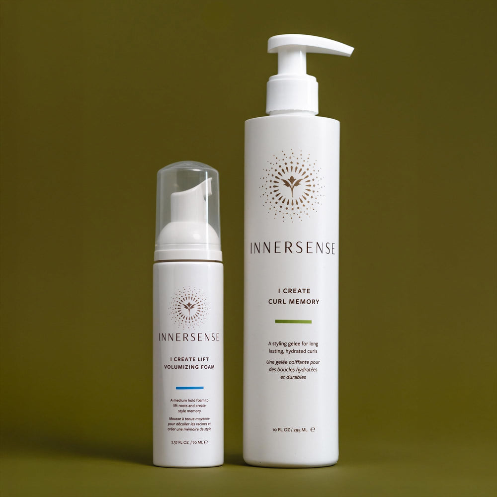 INNERSENSE foam texture dispensed demonstrating lightweight lift and body