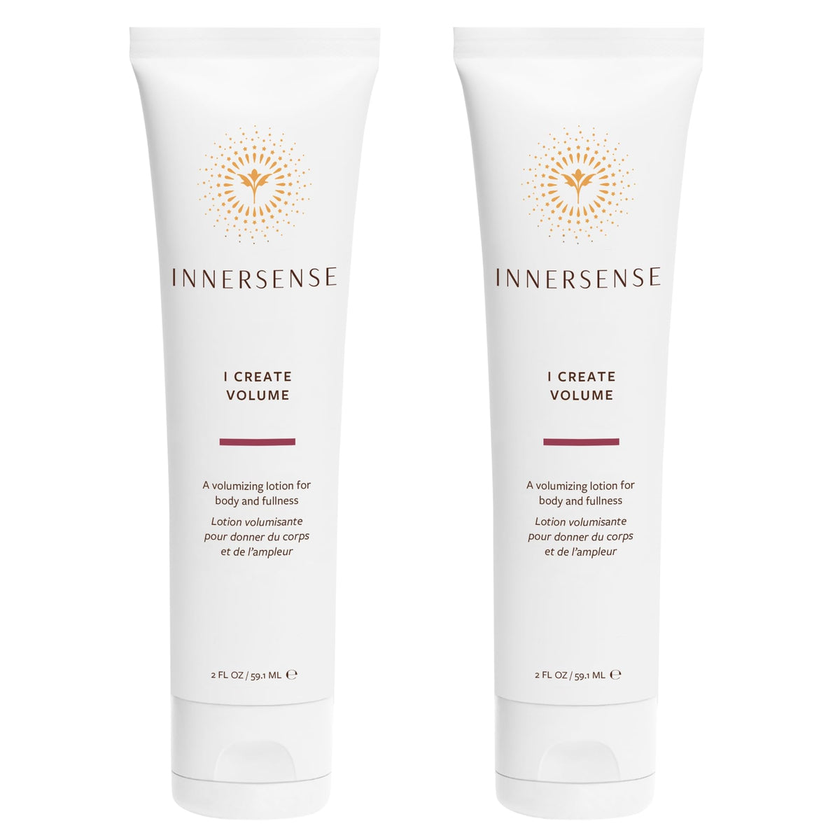 INNERSENSE front packaging showing twin 2oz bottles and product benefits