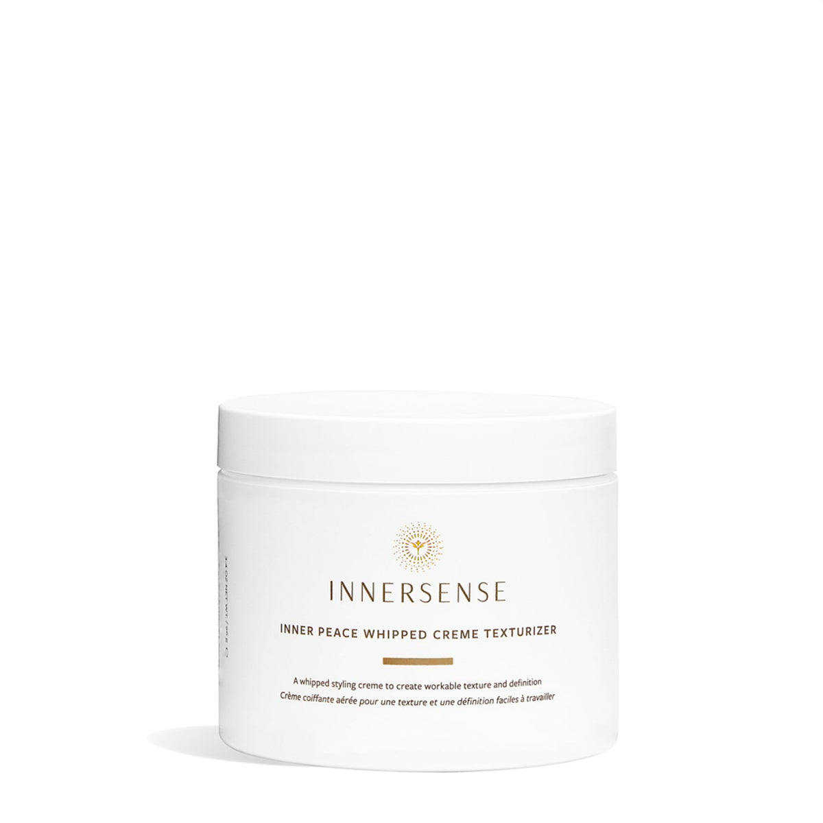 INNERSENSE front jar view showing label and 3.3oz size for easy identification and brand trust