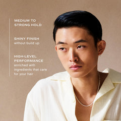 INNERSENSE pomade on hands demonstrating soft spreadability for precise application