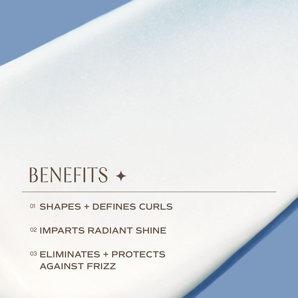 INNERSENSE applying cream to curly hair demonstrating definition and frizz control