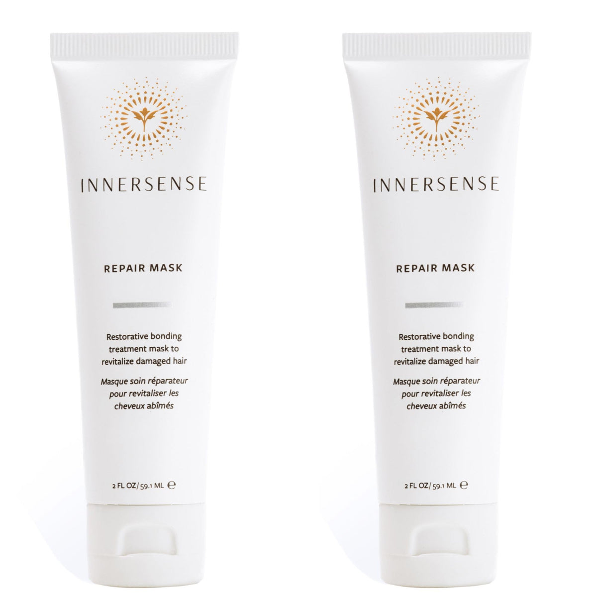 INNERSENSE front packaging showing repair mask and clean-beauty benefit