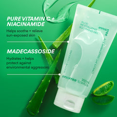 innisfree aloe gel open cap with clear gel visible for product transparency
