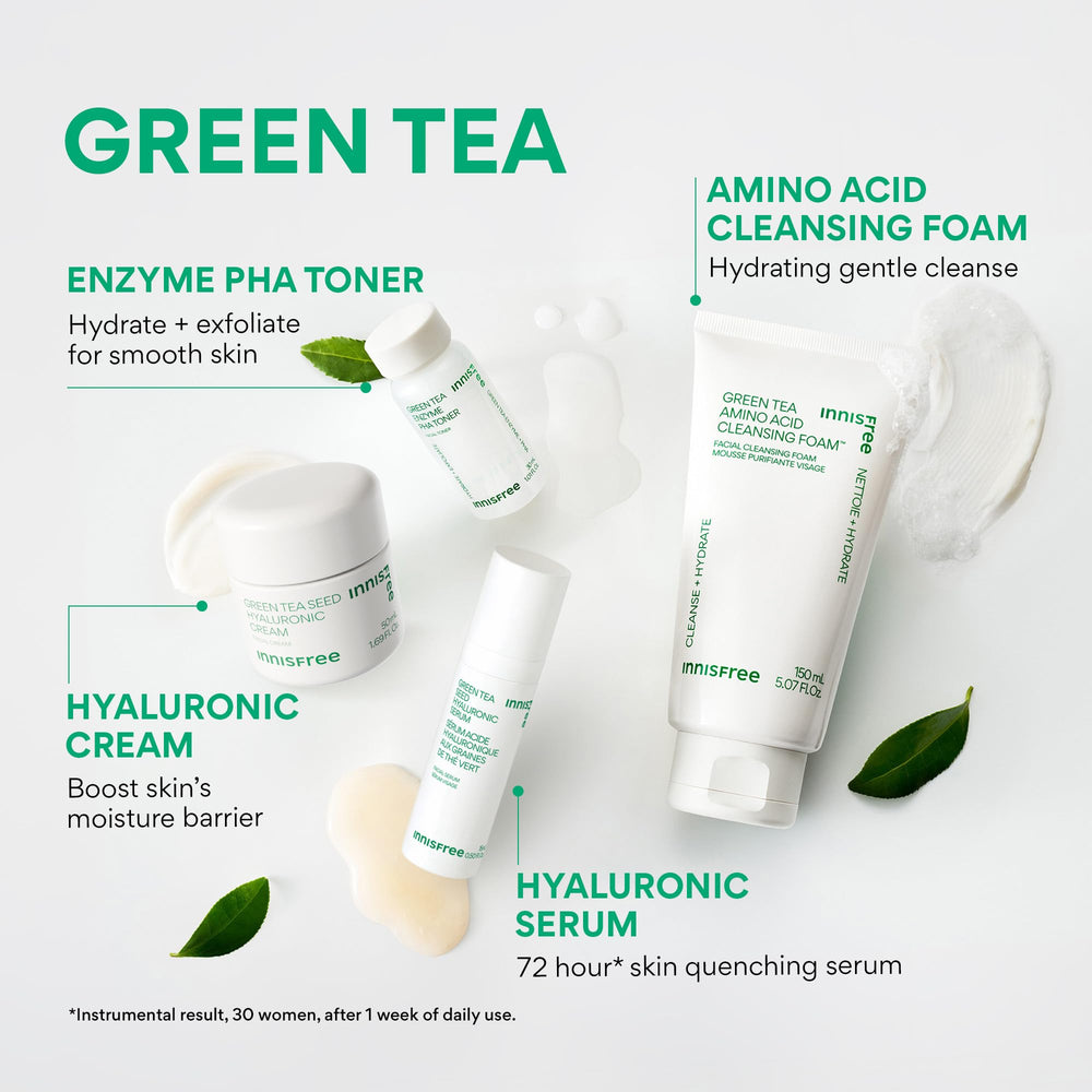 innisfree cleansing foam lather close-up demonstrating gentle cleansing and soft skin