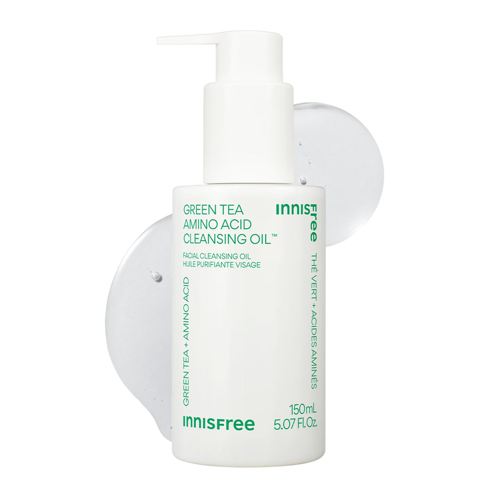 innisfree front packaging showing bottle and label, clear branding and hydrating benefit