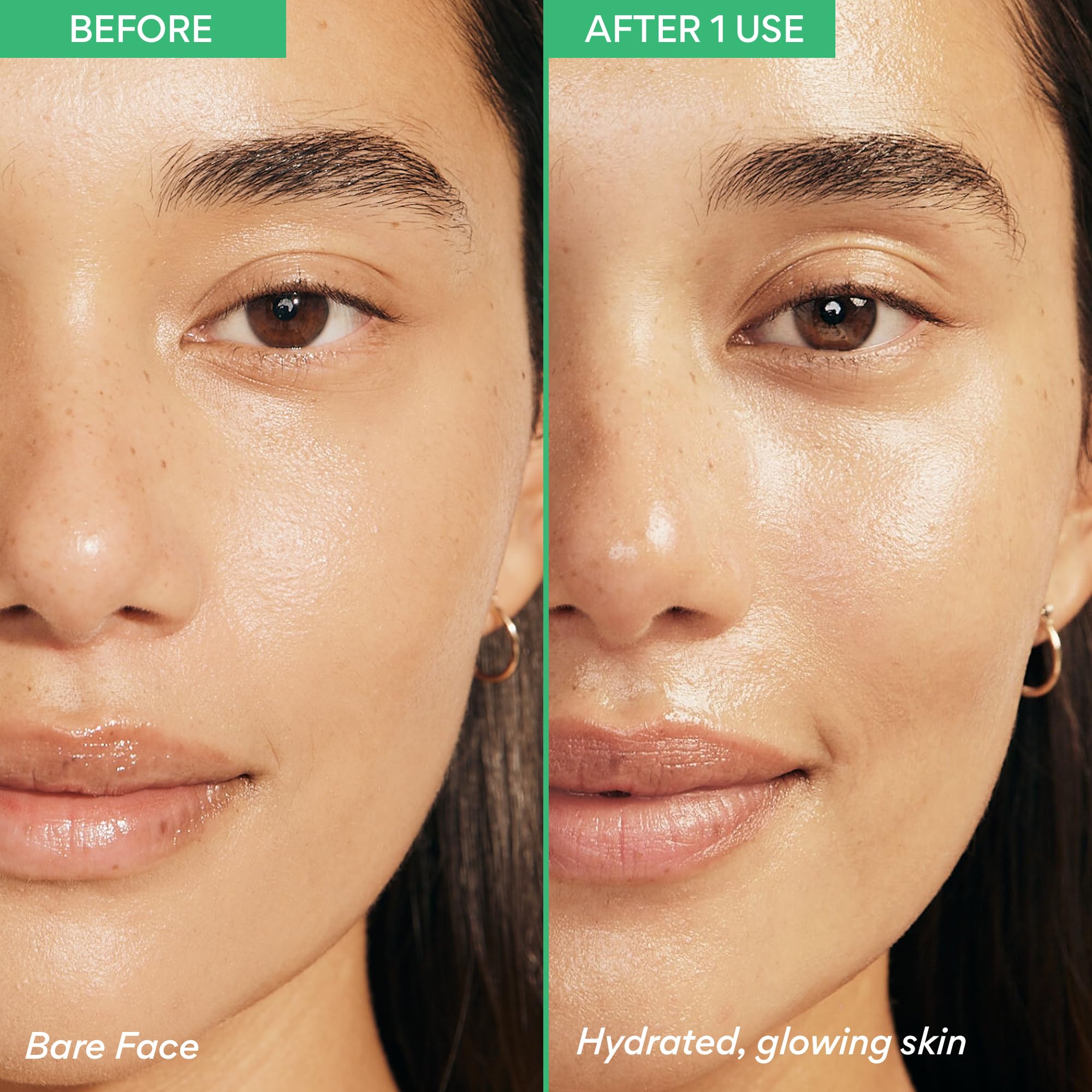 innisfree cream application on hand demonstrating lightweight spreadability
